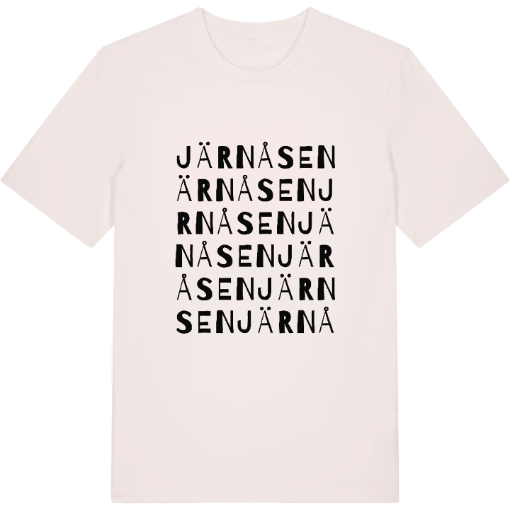 Järnåsen ordlek t-shirt – t-shirt från PinShirt