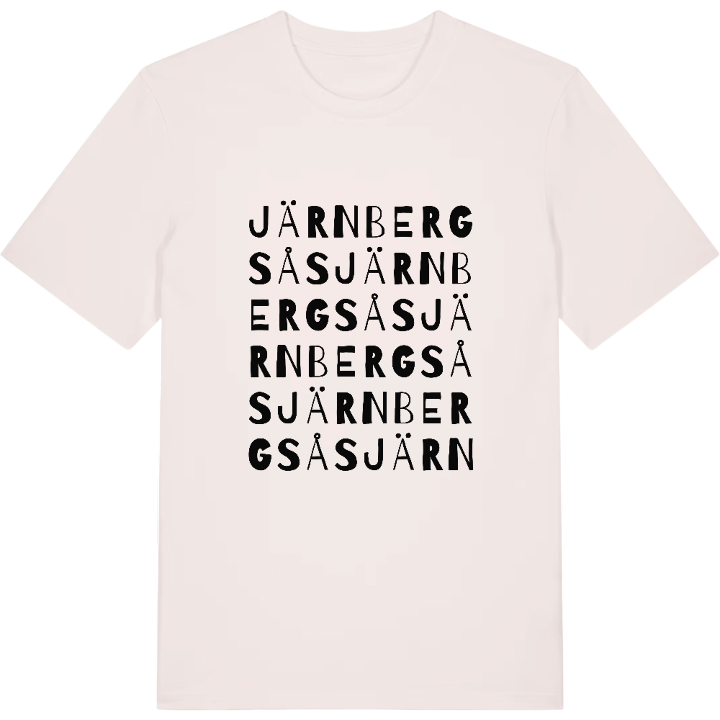 Järnbergsås ordlek t-shirt – t-shirt från PinShirt