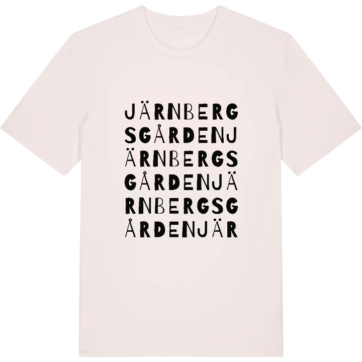 Järnbergsgården ordlek t-shirt – t-shirt från PinShirt