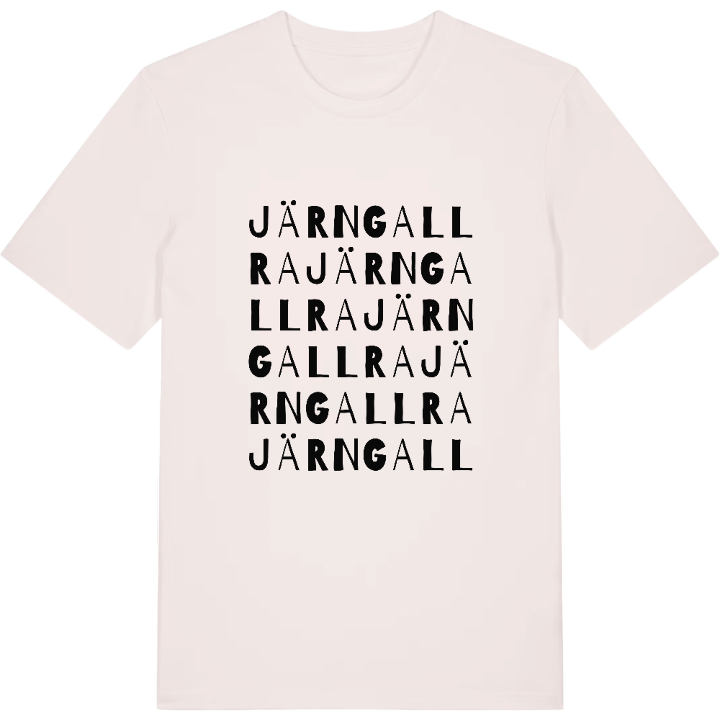 Järngallra ordlek t-shirt – t-shirt från PinShirt