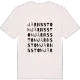 Järns stom ordlek t-shirt