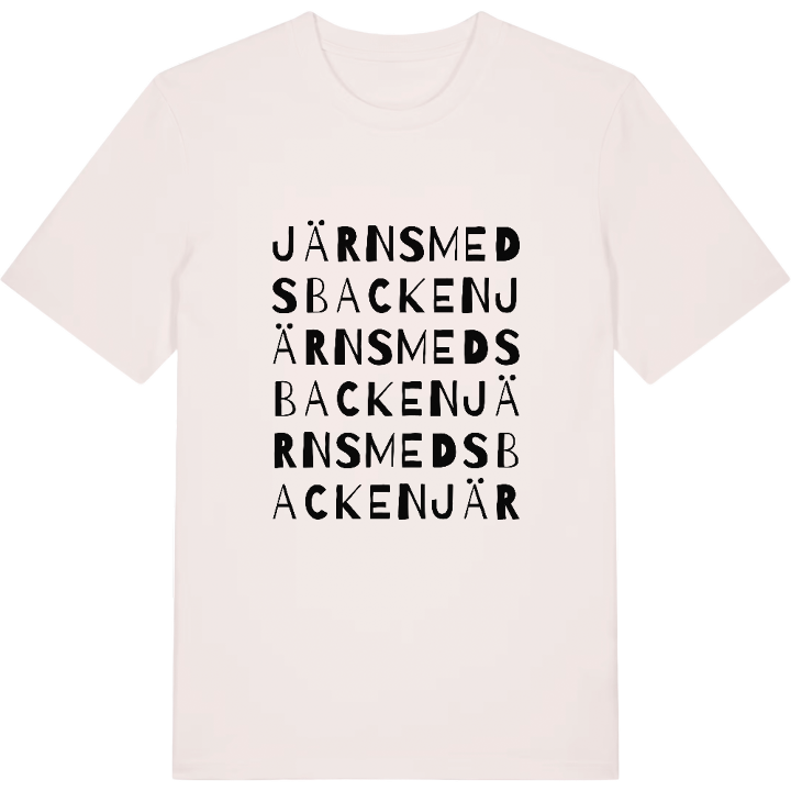 Järnsmedsbacken ordlek t-shirt – t-shirt från PinShirt