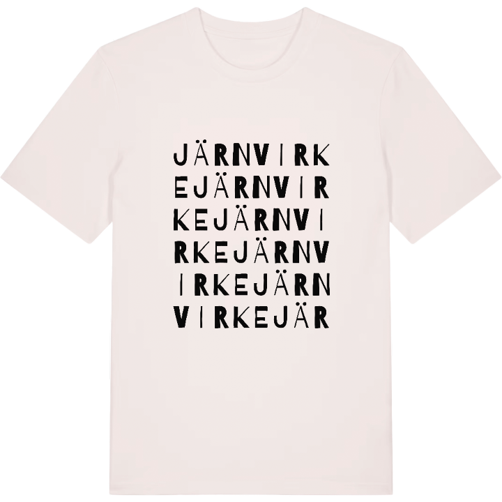 Järnvirke ordlek t-shirt – t-shirt från PinShirt