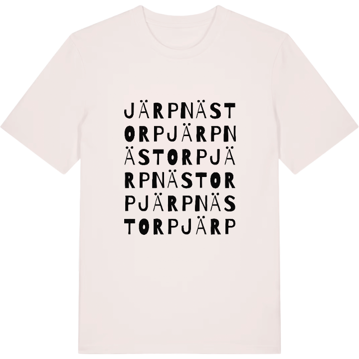 Järpnästorp ordlek t-shirt – t-shirt från PinShirt