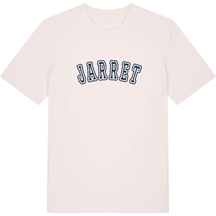 Jarret college t-shirt – t-shirt från PinShirt