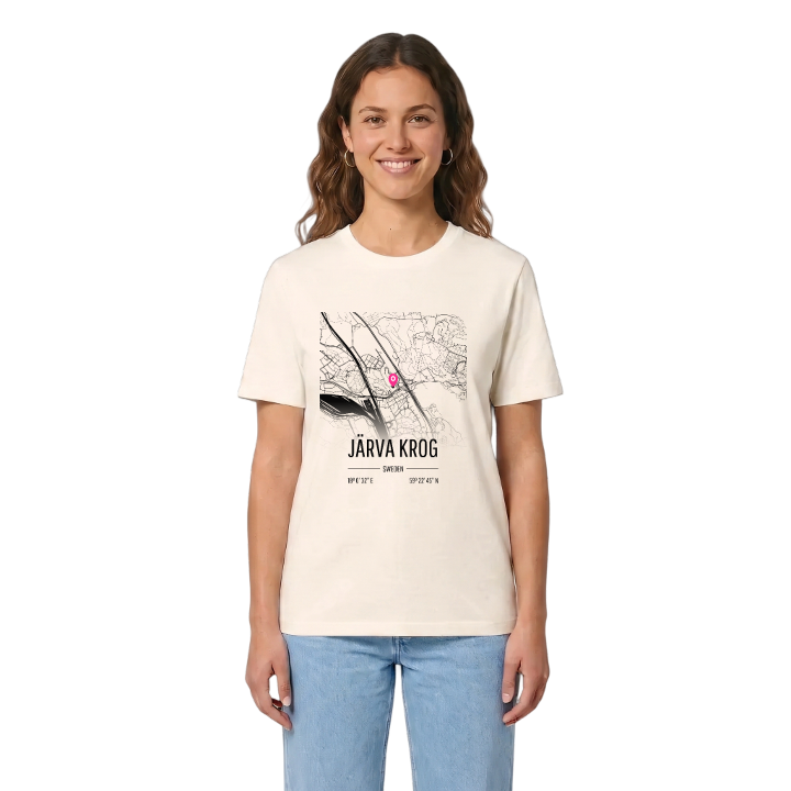Järva Krog karta t-shirt – t-shirt från PinShirt