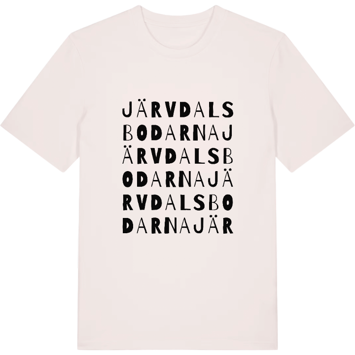 Järvdalsbodarna ordlek t-shirt – t-shirt från PinShirt