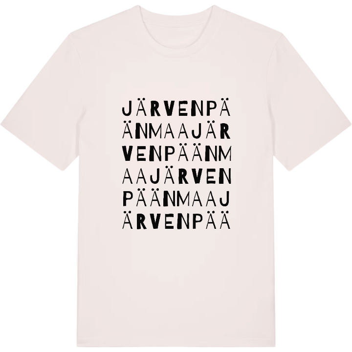 Järvenpäänmaa ordlek t-shirt – t-shirt från PinShirt