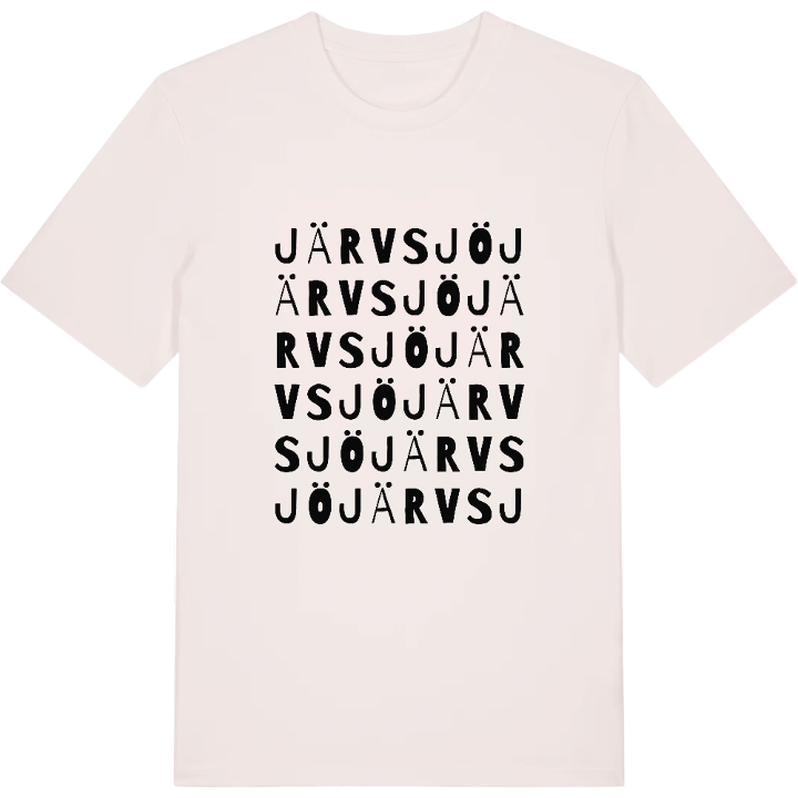Järvsjö ordlek t-shirt – t-shirt från PinShirt
