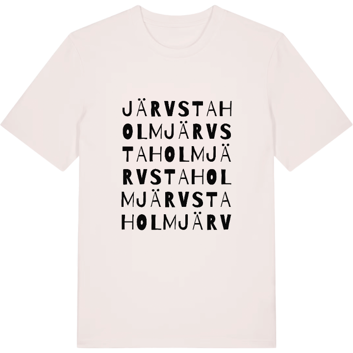 Järvstaholm ordlek t-shirt – t-shirt från PinShirt
