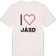 Jag älskar Jásd t-shirt stort tryck