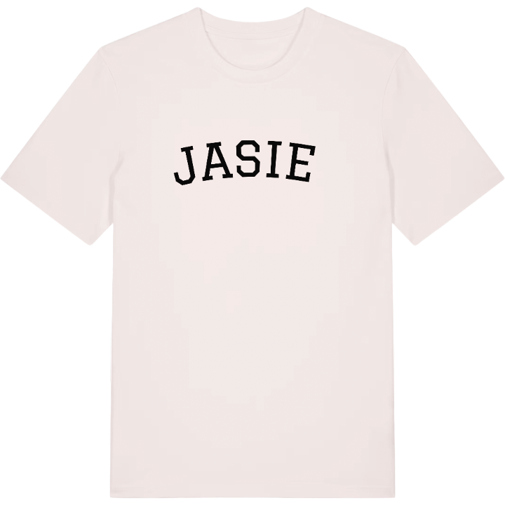 Jasień böjd t-shirt – t-shirt från PinShirt