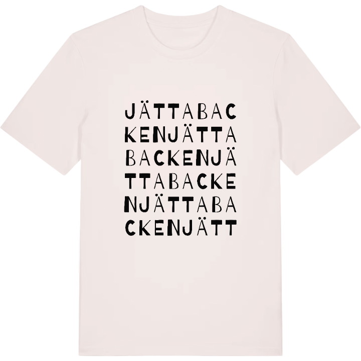 Jättabacken ordlek t-shirt – t-shirt från PinShirt