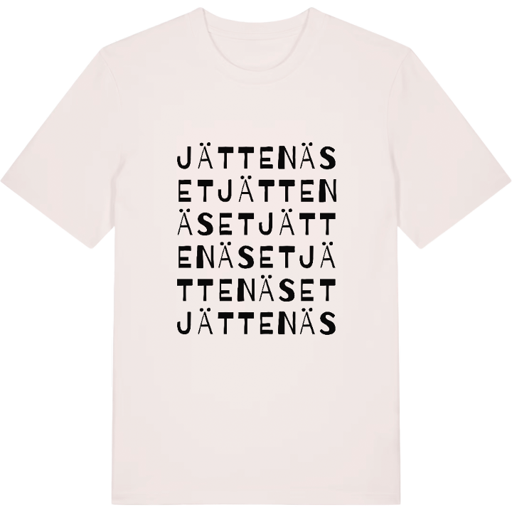 Jättenäset ordlek t-shirt – t-shirt från PinShirt