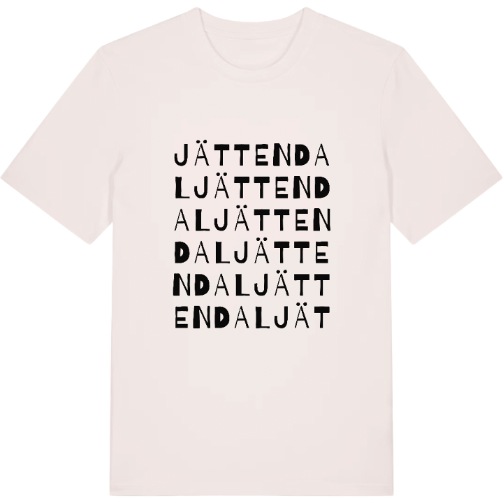 Jättendal ordlek t-shirt – t-shirt från PinShirt