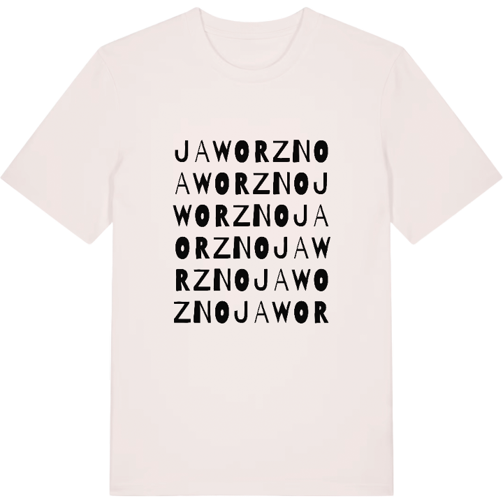 Jaworzno ordlek t-shirt – t-shirt från PinShirt