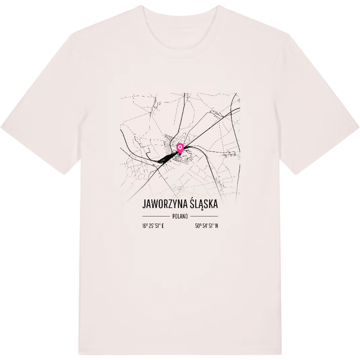 Jaworzyna Śląska karta t-shirt – t-shirt från PinShirt