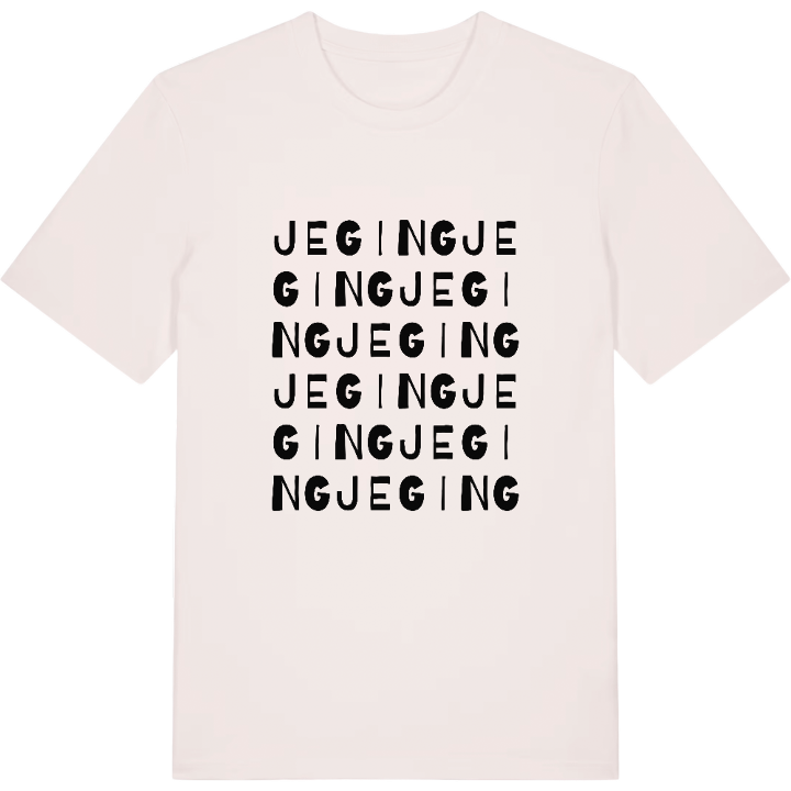Jeging ordlek t-shirt – t-shirt från PinShirt