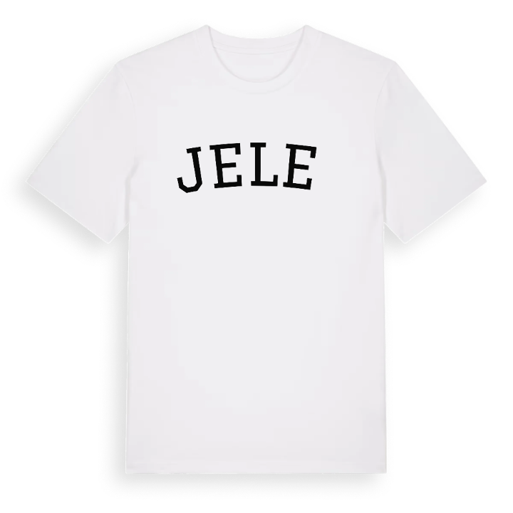Jeleń böjd t-shirt – t-shirt från PinShirt