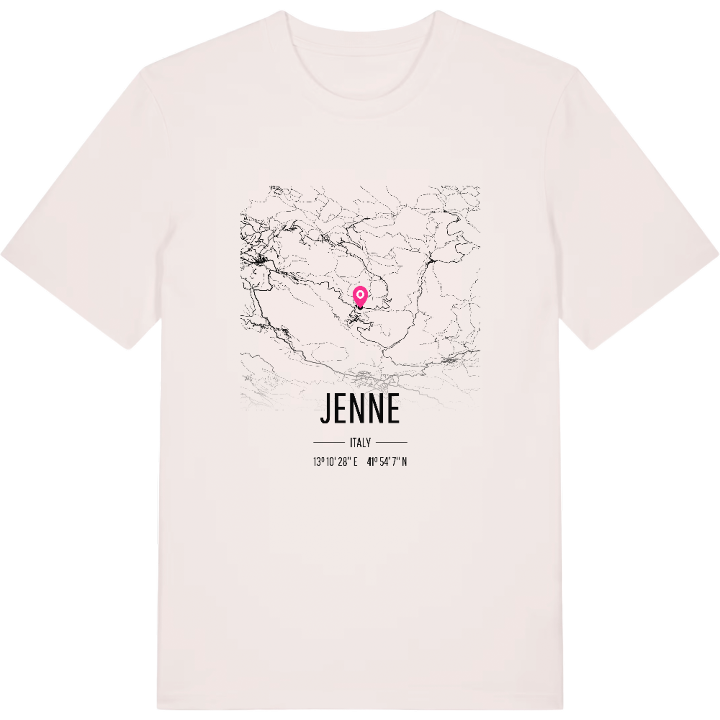 Jenne karta t-shirt – t-shirt från PinShirt