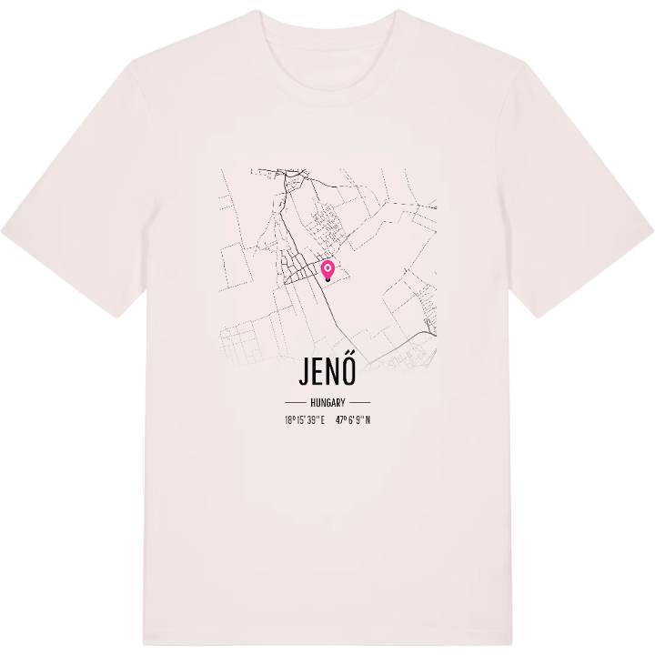 Jenő karta t-shirt – t-shirt från PinShirt