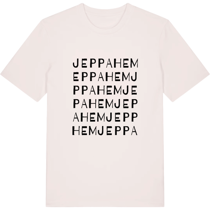 Jeppahem ordlek t-shirt – t-shirt från PinShirt