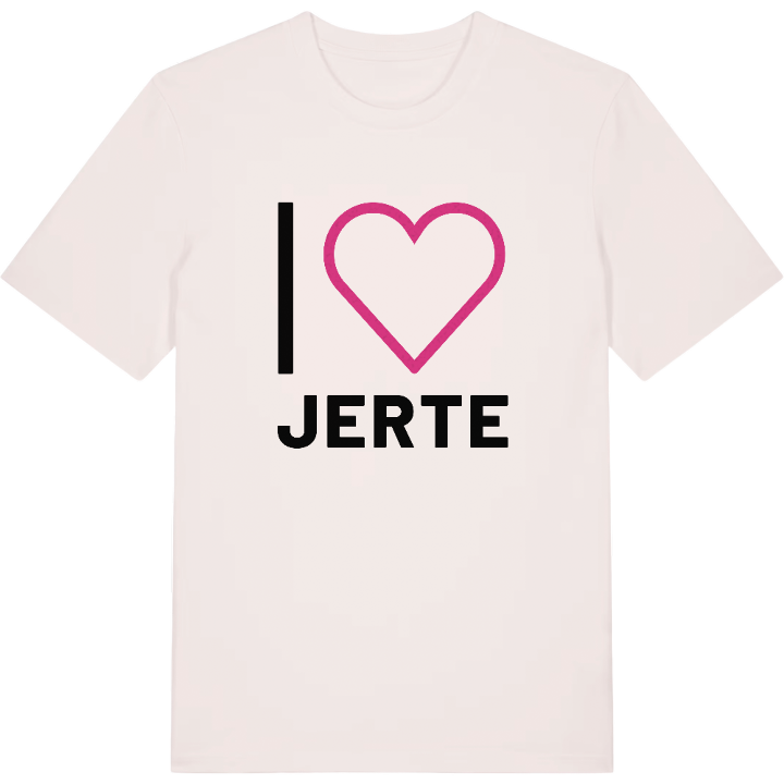 Jag älskar Jerte t-shirt stort tryck – t-shirt från PinShirt