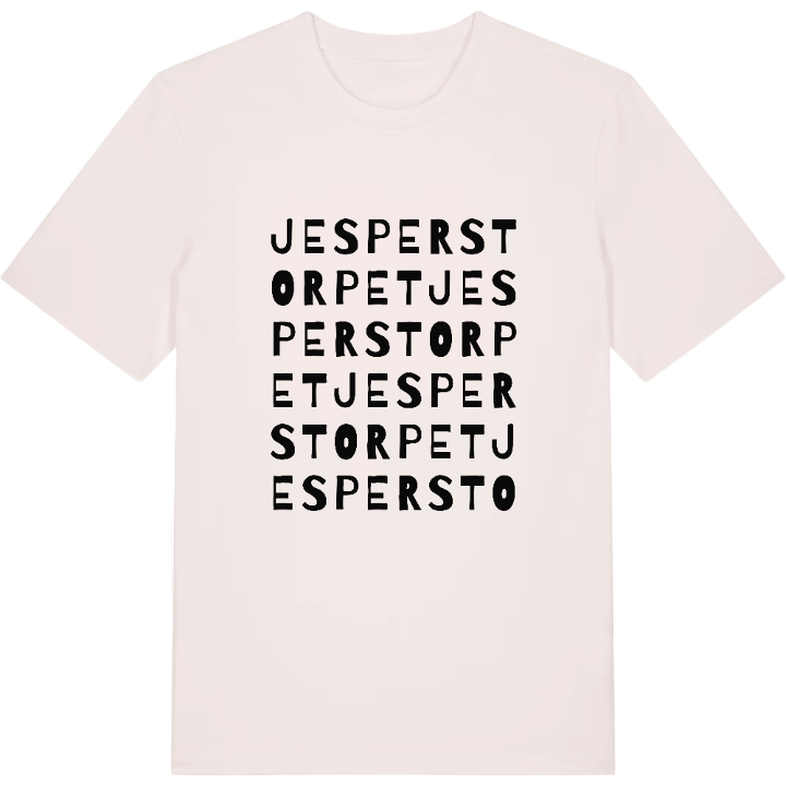 Jesperstorpet ordlek t-shirt – t-shirt från PinShirt