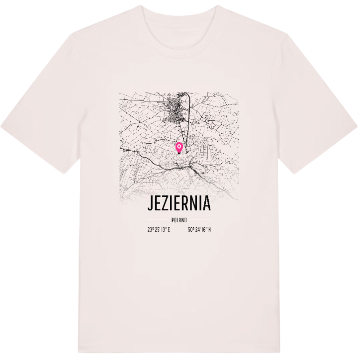 Jeziernia karta t-shirt – t-shirt från PinShirt