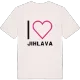Jag älskar Jihlava t-shirt stort tryck