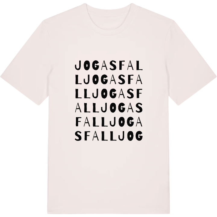 Jogasfall ordlek t-shirt – t-shirt från PinShirt