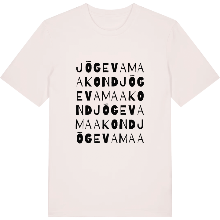 Jõgeva maakond ordlek t-shirt – t-shirt från PinShirt