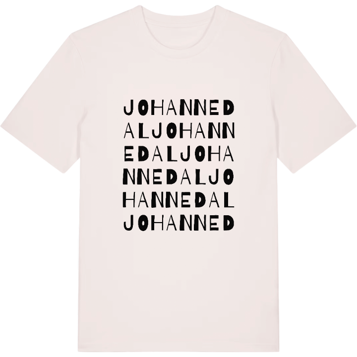 Johannedal ordlek t-shirt – t-shirt från PinShirt