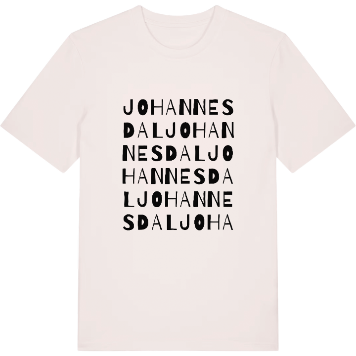 Johannesdal ordlek t-shirt – t-shirt från PinShirt