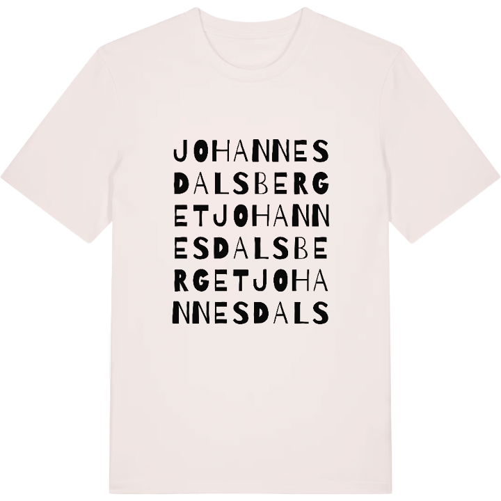 Johannesdalsberget ordlek t-shirt – t-shirt från PinShirt