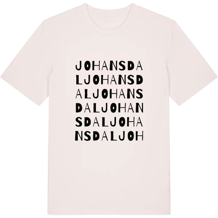 Johansdal ordlek t-shirt – t-shirt från PinShirt