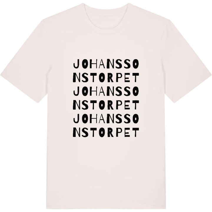 Johanssonstorpet ordlek t-shirt – t-shirt från PinShirt