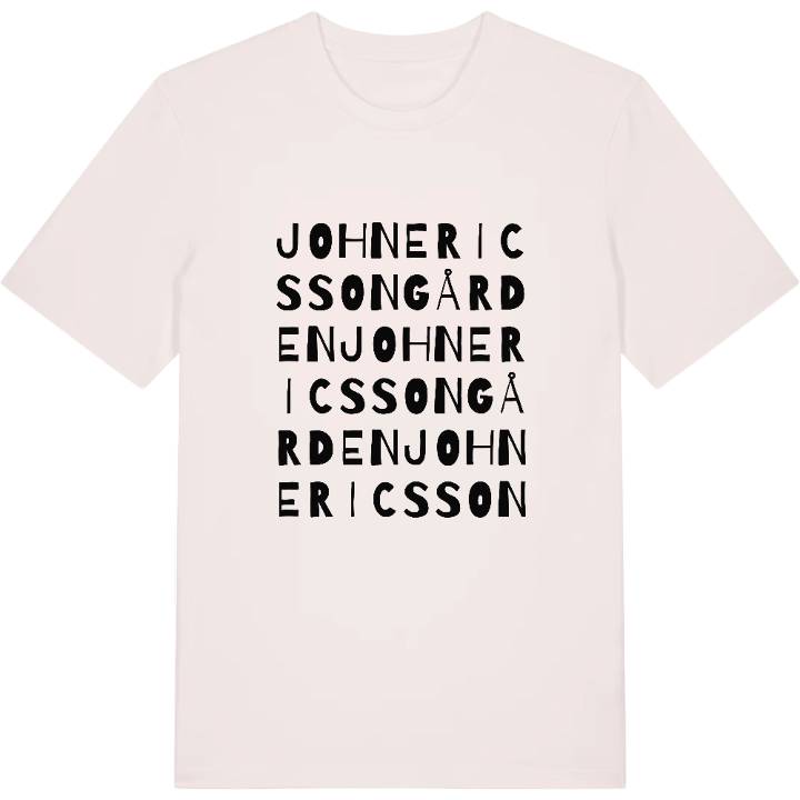 John Ericssongården ordlek t-shirt – t-shirt från PinShirt