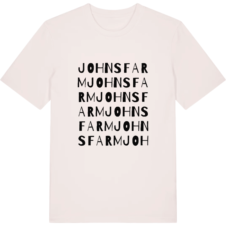 Johnsfarm ordlek t-shirt – t-shirt från PinShirt