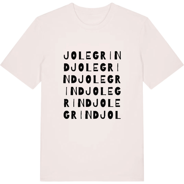 Jolegrind ordlek t-shirt – t-shirt från PinShirt