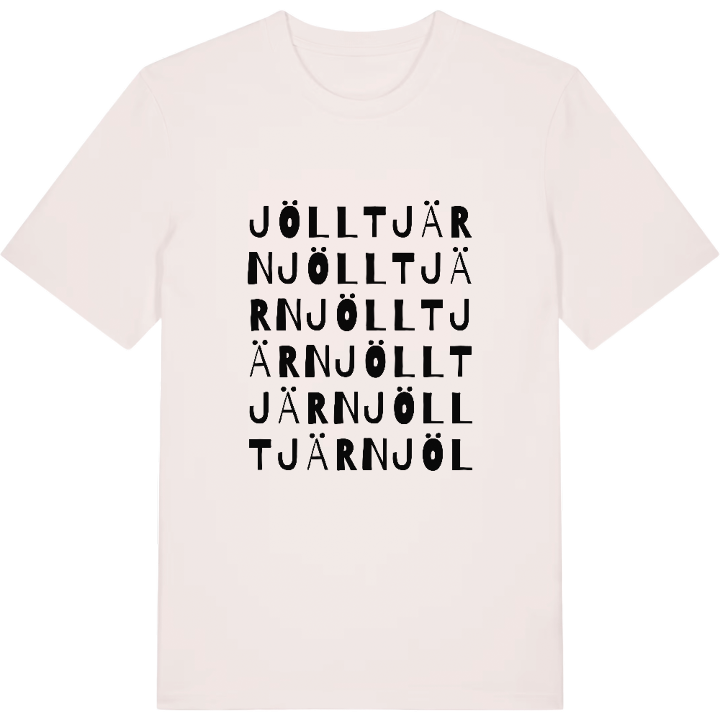 Jölltjärn ordlek t-shirt – t-shirt från PinShirt