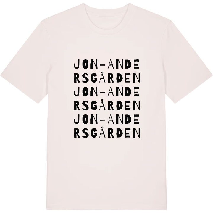 Jon-Andersgården ordlek t-shirt – t-shirt från PinShirt