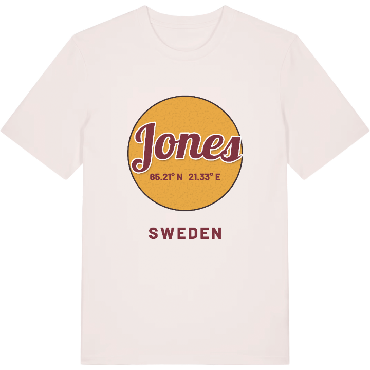 Jones cirkel t-shirt – t-shirt från PinShirt