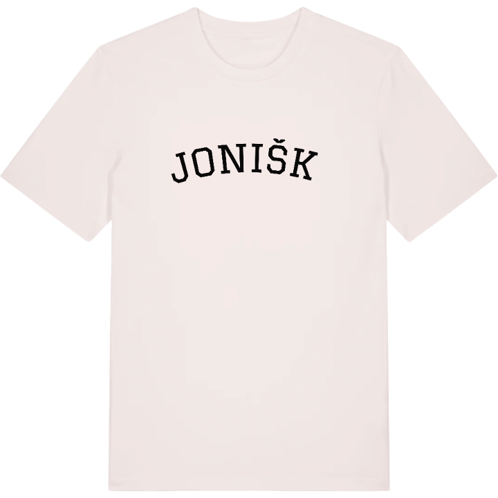 Joniškė böjd t-shirt – t-shirt från PinShirt