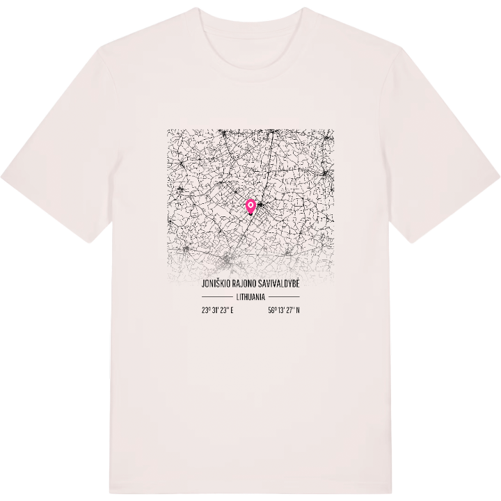 Joniškio rajono savivaldybė karta t-shirt – t-shirt från PinShirt