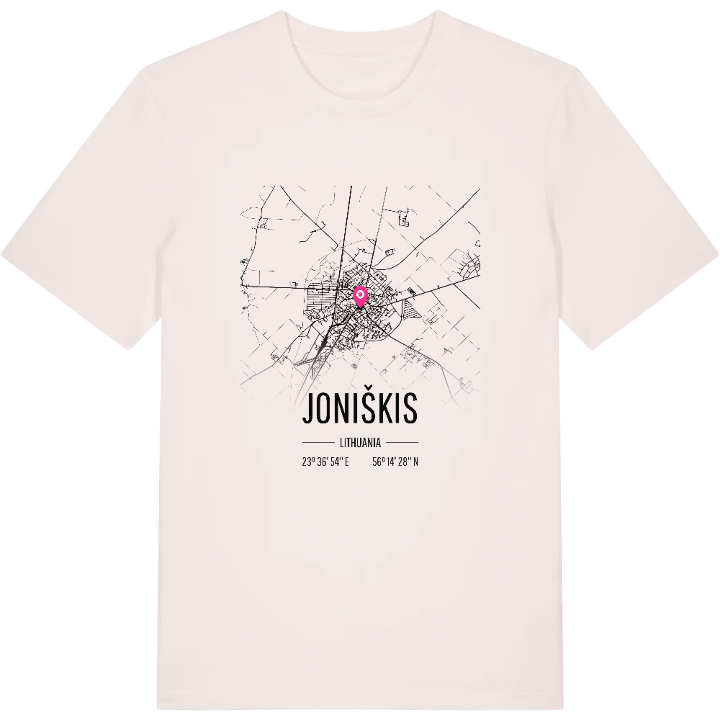 Joniškis karta t-shirt – t-shirt från PinShirt