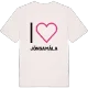 Jag älskar Jönsamåla t-shirt stort tryck