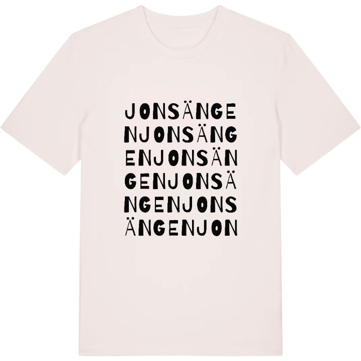 Jonsängen ordlek t-shirt – t-shirt från PinShirt