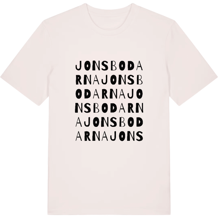 Jonsbodarna ordlek t-shirt – t-shirt från PinShirt
