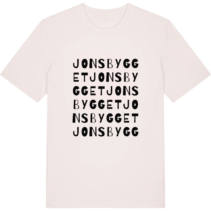 Jonsbygget ordlek t-shirt – t-shirt från PinShirt